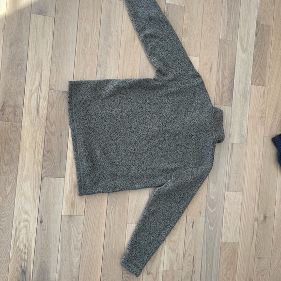 EDDIE BAUER Mens Convector 1/2 Zip Charcoal Heather - Medium - Picture 4 of 4